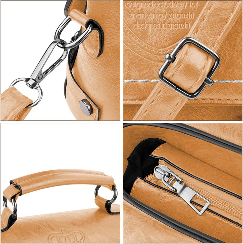 Gosect Shoulder Bag for Women, Cute Soft PU Leather Small Crossbody Purses Handbags, Trendy Underarm Bag Tote Purses for Women - Image 5